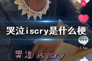 抖音哭泣是cry是什么梗 哭泣iscry笑点出处完整版