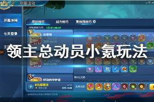 《领主总动员》小氪玩家怎么玩 小氪玩家玩法攻略