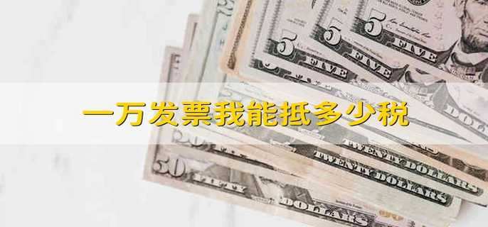 一万发票我能抵多少税