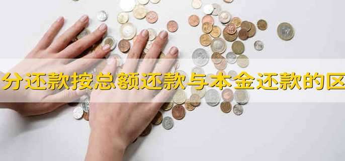 部分还款按总额还款与本金还款的区别