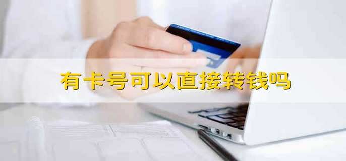 有卡号可以直接转钱吗