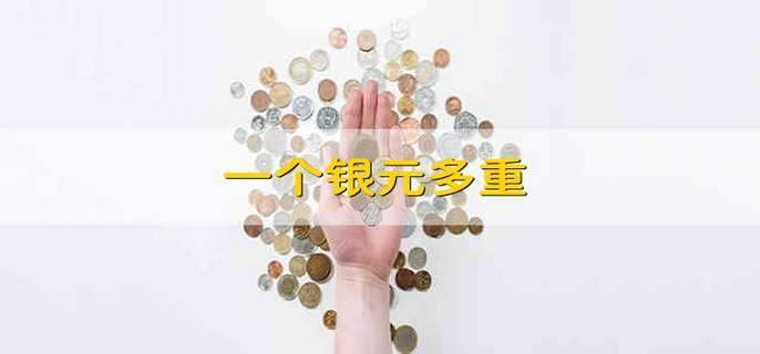 一个银元多重 一个银元一般有多重