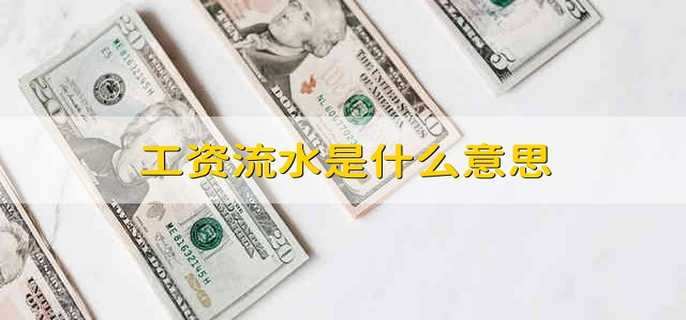 工资流水是什么意思