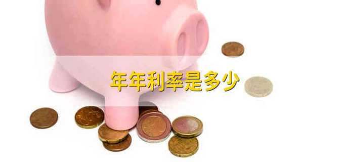 年年利率是多少