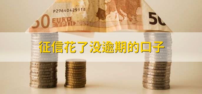 征信花了没逾期的口子