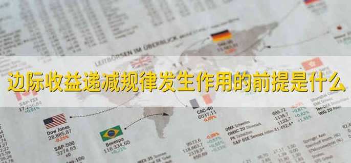 边际收益递减规律发生作用的前提是什么