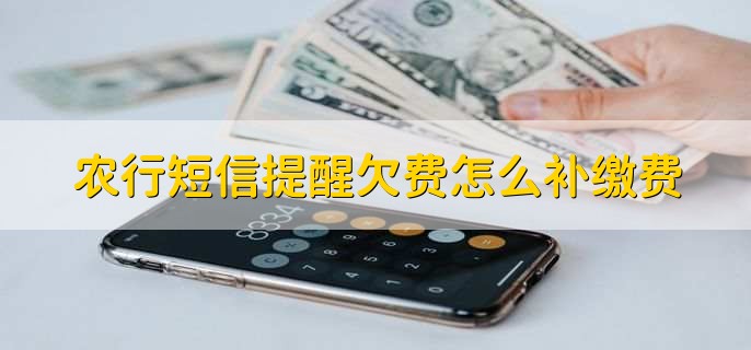 农行短信提醒欠费怎么补缴费