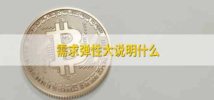 需求弹性大说明什么