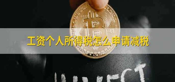 工资个人所得税怎么申请减税
