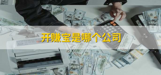 开赚宝是哪个公司
