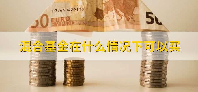 混合基金在什么情况下可以买？