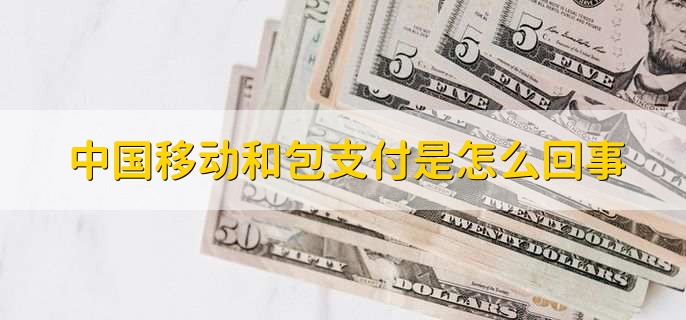 中国移动和包支付是怎么回事