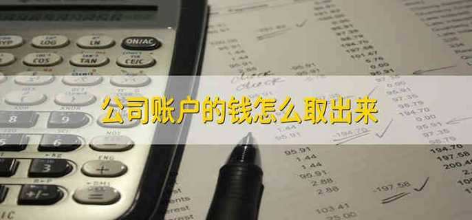 公司账户的钱怎么取出来