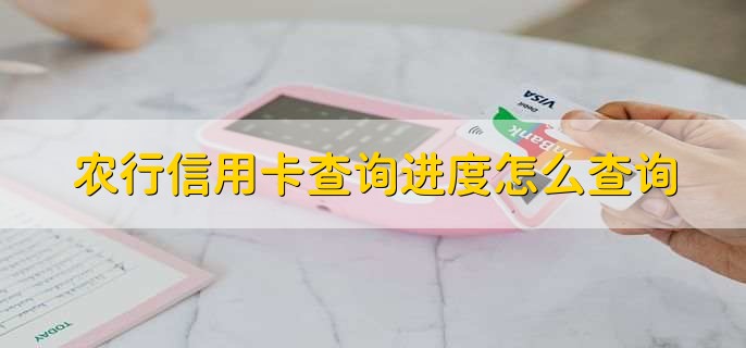 农行信用卡查询进度怎么查询？