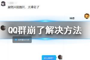 QQ崩溃群无法发送消息解决方法 QQ消息发不出去图片能看到