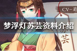 《梦浮灯》苏芸资料介绍 永远16岁的存在