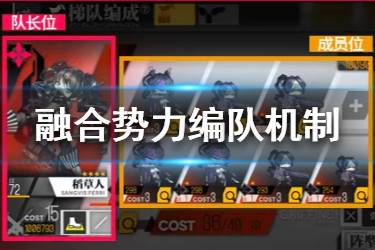 《少女前线》协议同归梯队编成机制 融合势力单位编队机制一览