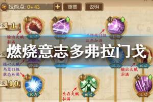 《航海王燃烧意志》多弗拉门戈技能怎么加点 多弗拉门戈技能加点推荐