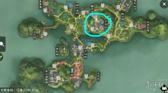 一梦江湖1.16打坐点 2020年1月16日坐观万象打坐修炼地点坐标