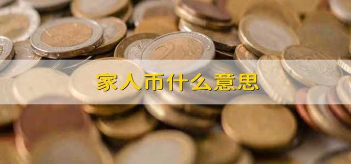 家人币什么意思