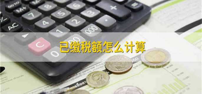 已缴税额怎么计算