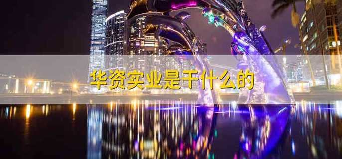 华资实业是干什么的