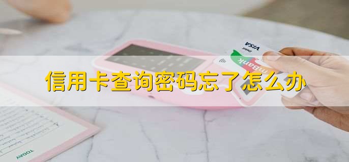 信用卡查询密码忘了怎么办？