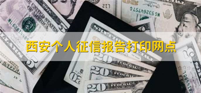 西安个人征信报告打印网点