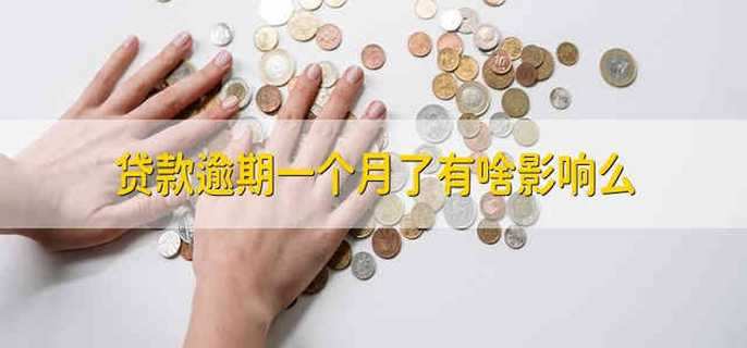 贷款逾期一个月了有啥影响么