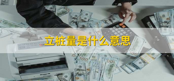 立桩量是什么意思