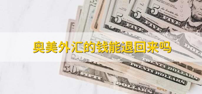 奥美外汇的钱能退回来吗