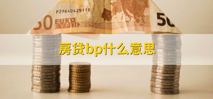 房贷bp什么意思？