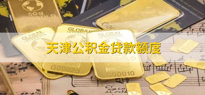 天津公积金贷款额度