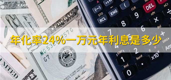 年化率24%一万元年利息是多少