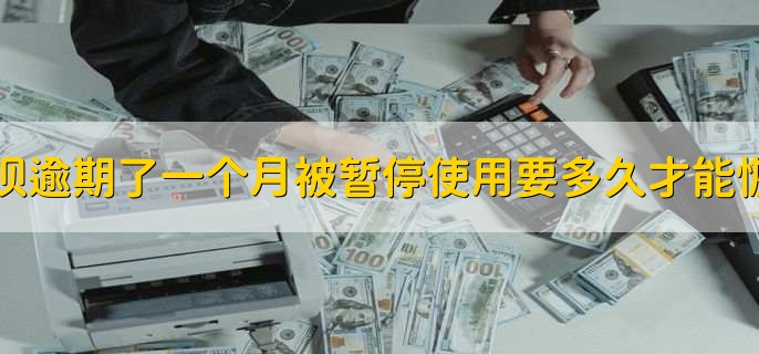 花呗逾期了一个月被暂停使用要多久才能恢复