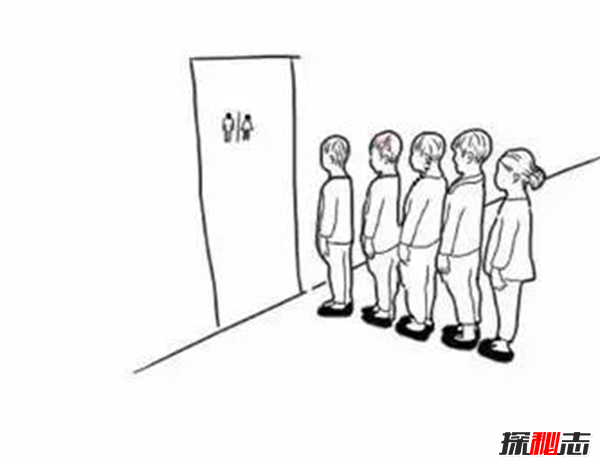 女生为何都排队上厕所真相,大部分女生给出同样答复