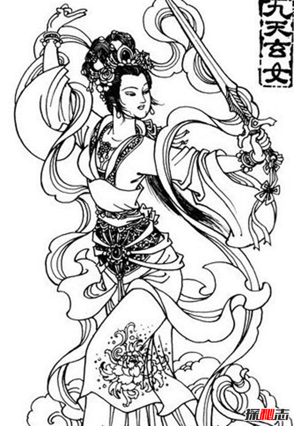 九天玄女的原型之谜,九天玄女的传说故事