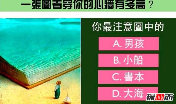 心理学50张诡异图片:50个最准心理测试图,准到惊人