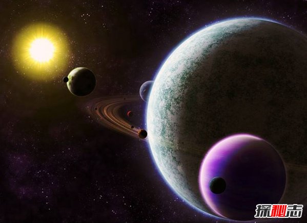 五大太阳系边缘发现的怪事,一颗粉红色星球在围绕太阳公转(一圈1100年)