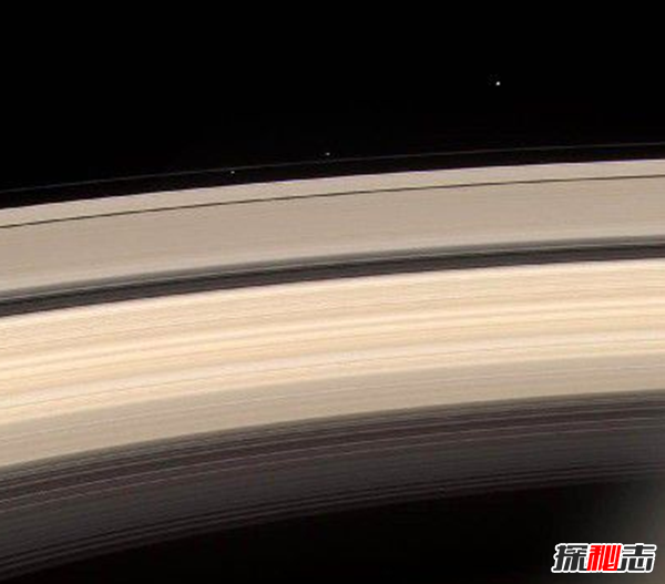 土星光环之谜,土星光环是怎么形成的(巨大卫星毁灭残留物)