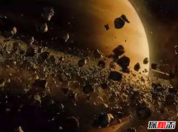 土星光环之谜,土星光环是怎么形成的(巨大卫星毁灭残留物)